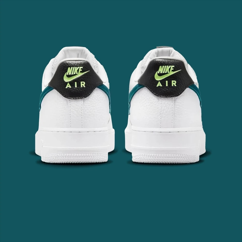 Nike Air Force 1 Low Split Swoosh White Aquamarine